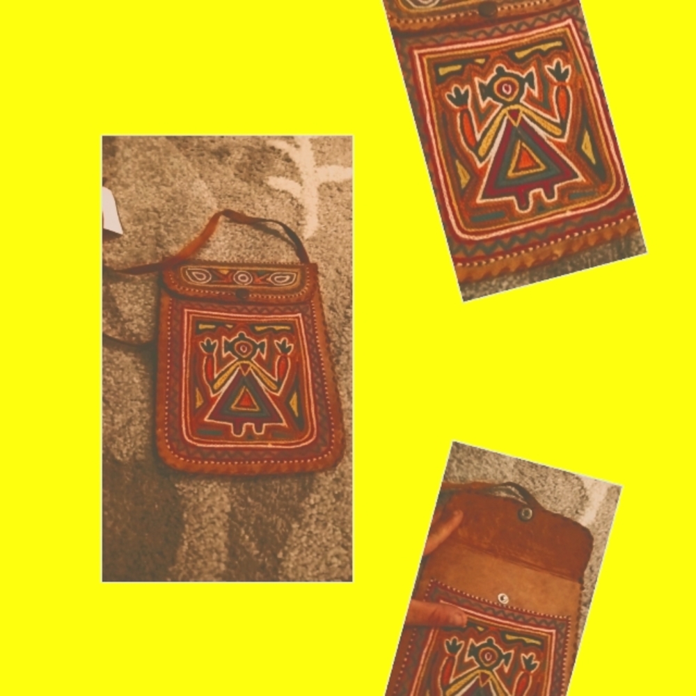 Vintage Tribal Satchel